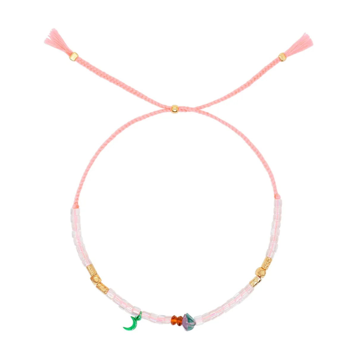 Sale Jewel Rocks Bananarama Anklet - Pink