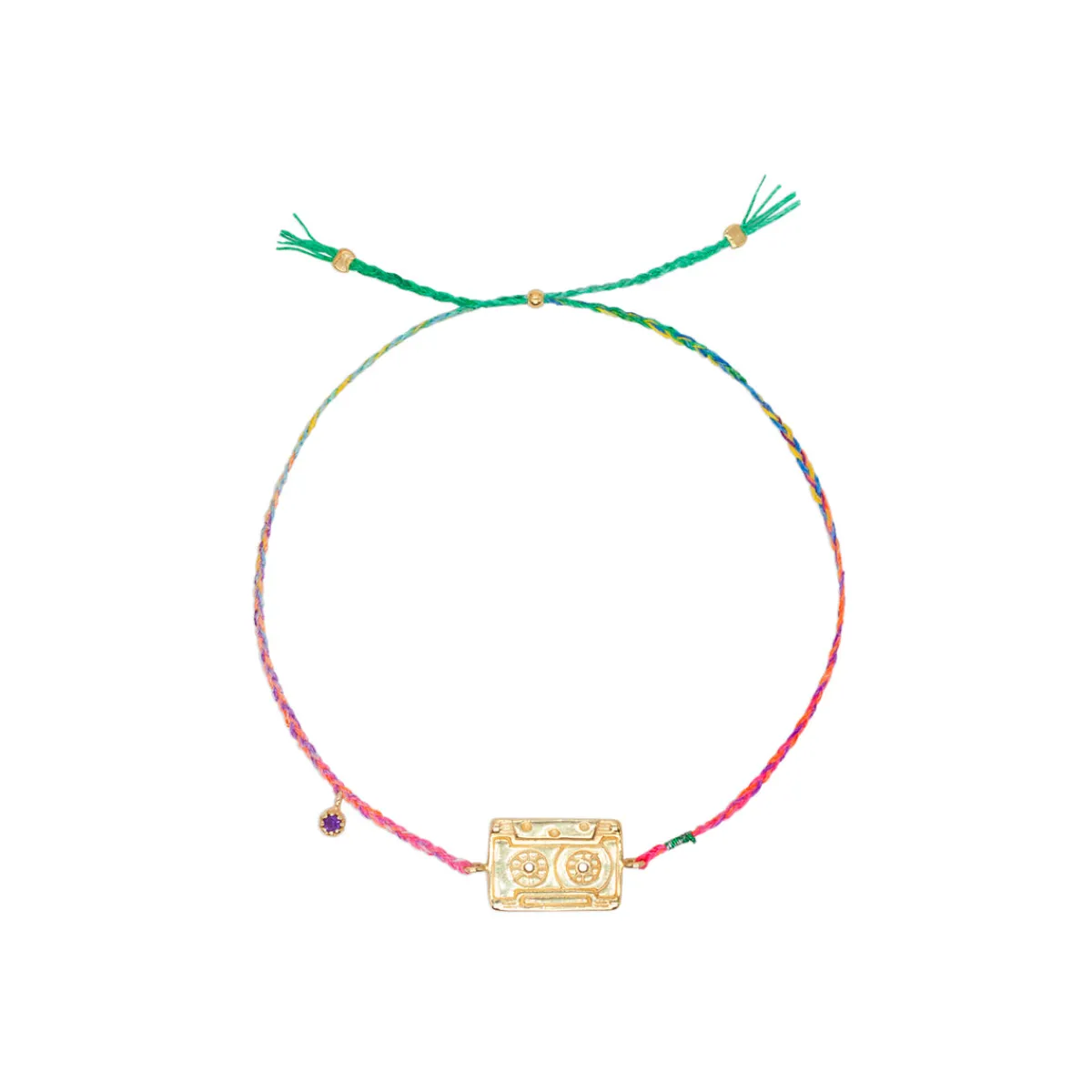 Sale Jewel Rocks Cassette Gold Bracelet