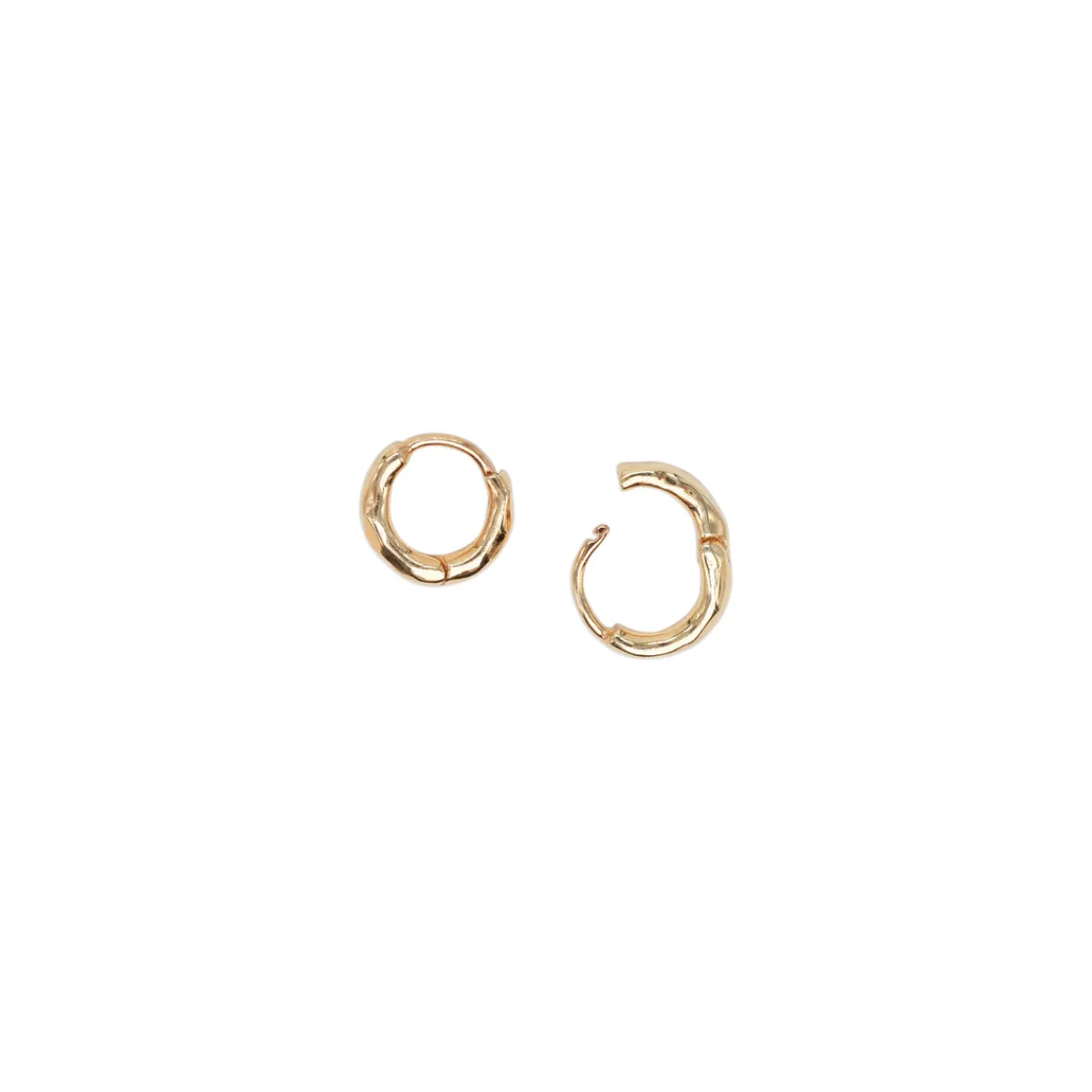 Best Jewel Rocks Claw Hoops Gold Earring