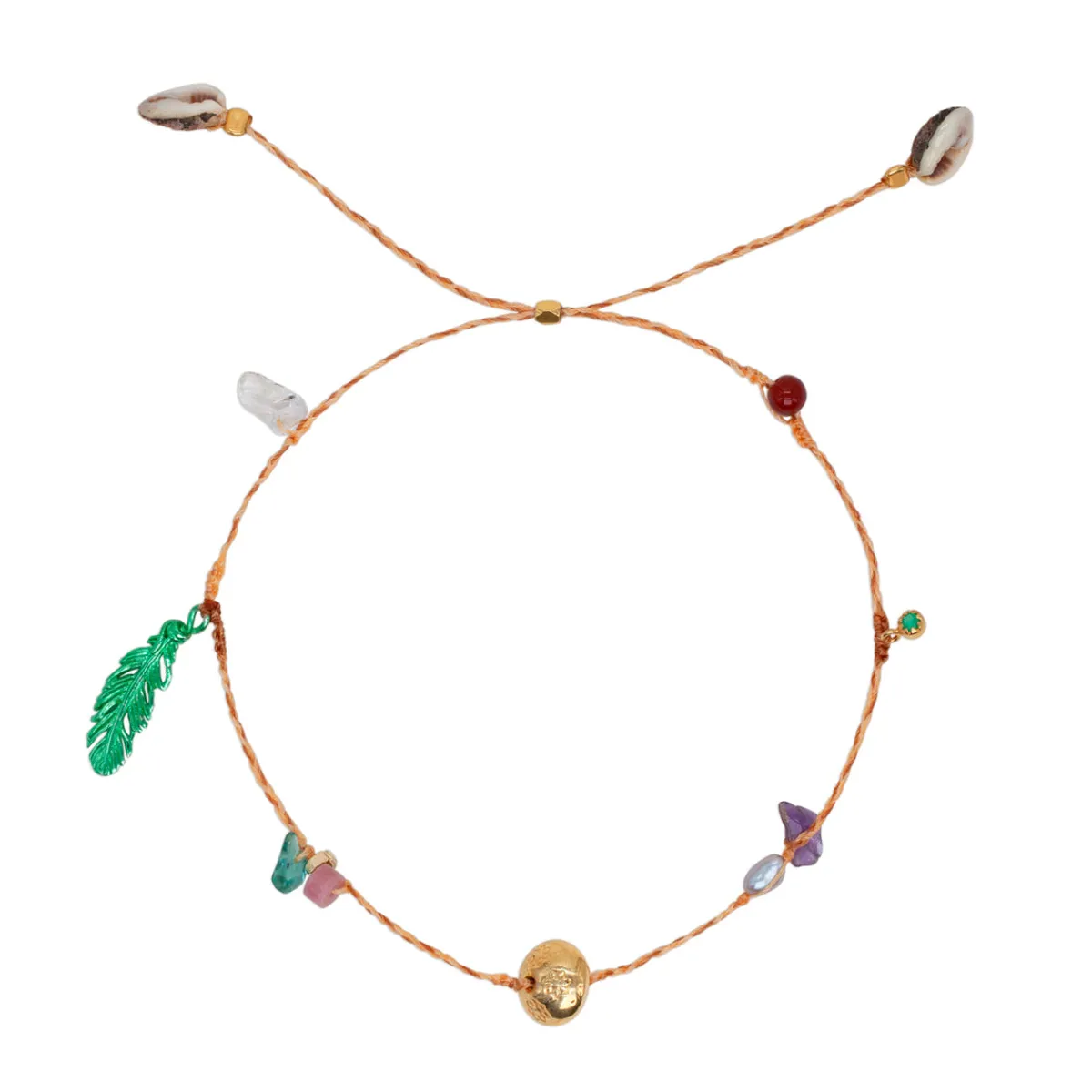 Fashion Jewel Rocks Galactic Anklet