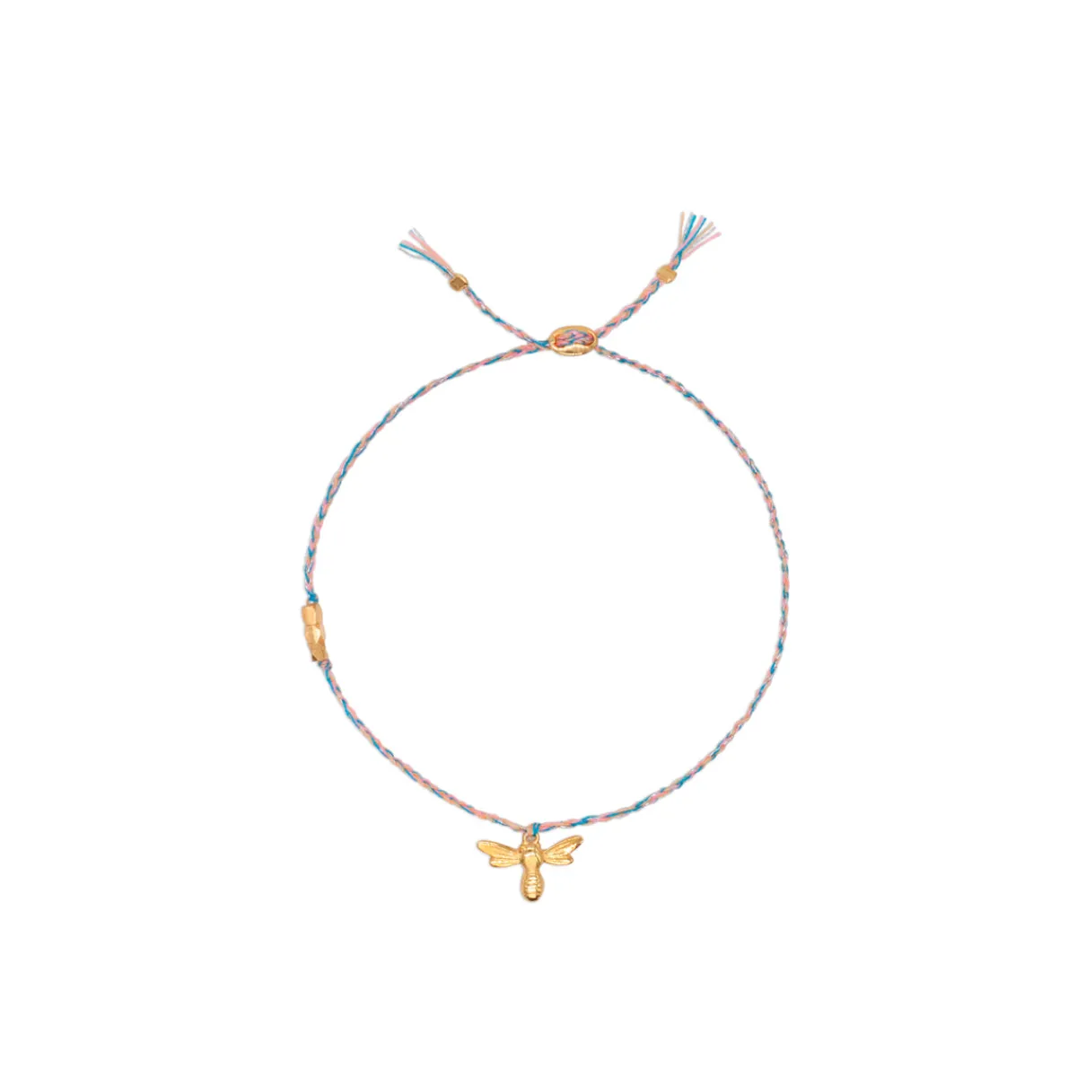 Clearance Jewel Rocks Honey Bee Omega Bracelet