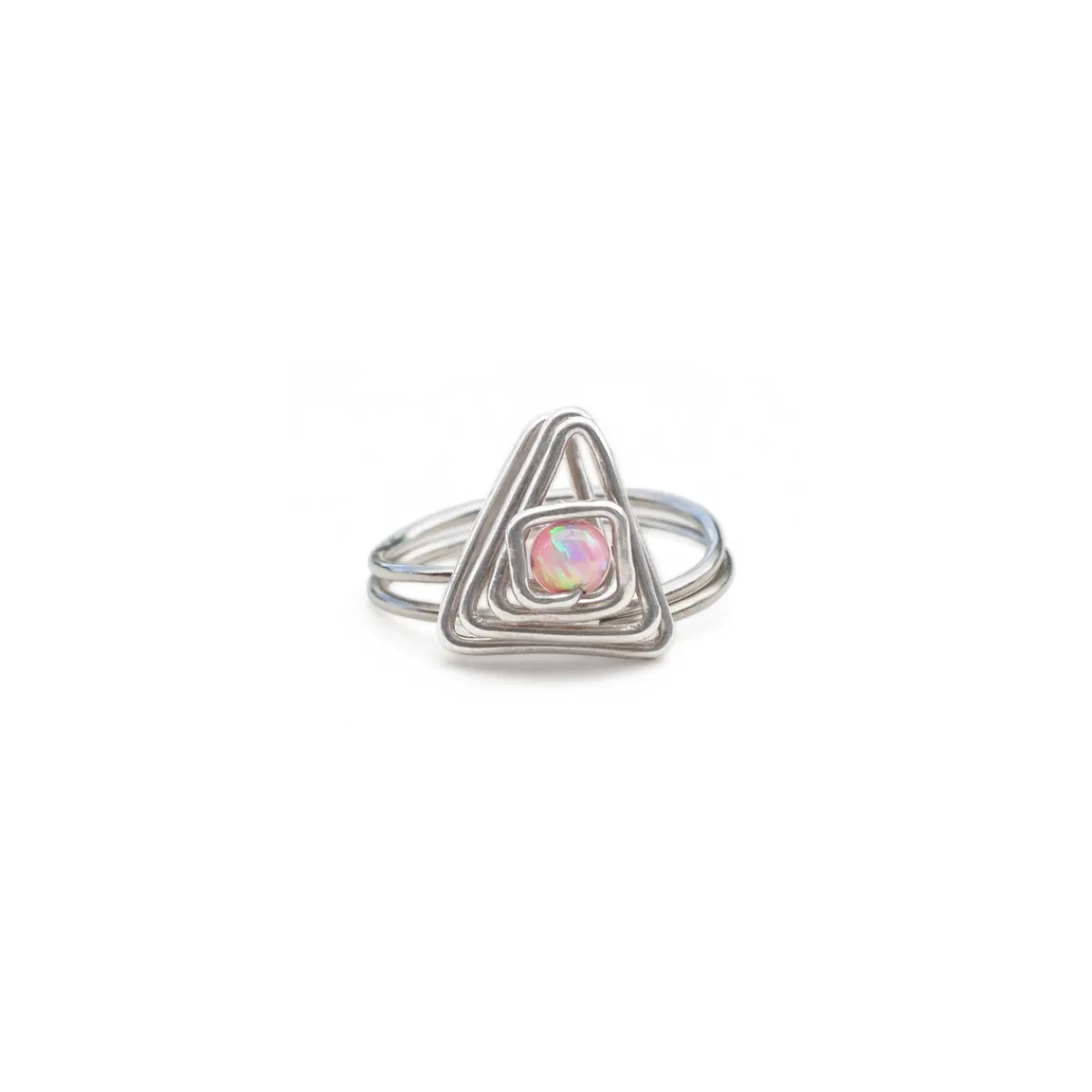 Fashion Jewel Rocks Pyramide Ring