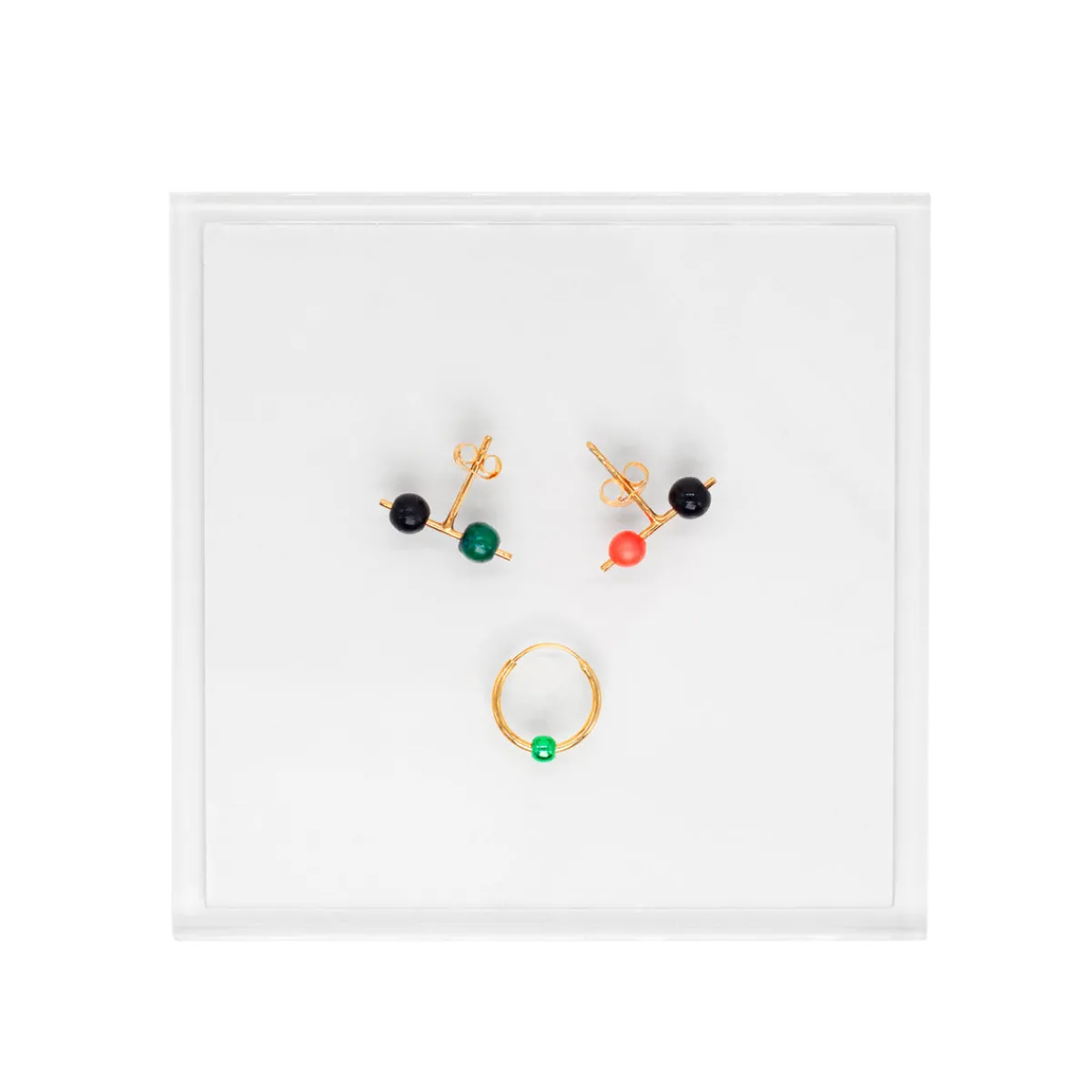 Outlet Jewel Rocks Rishi Earring Set