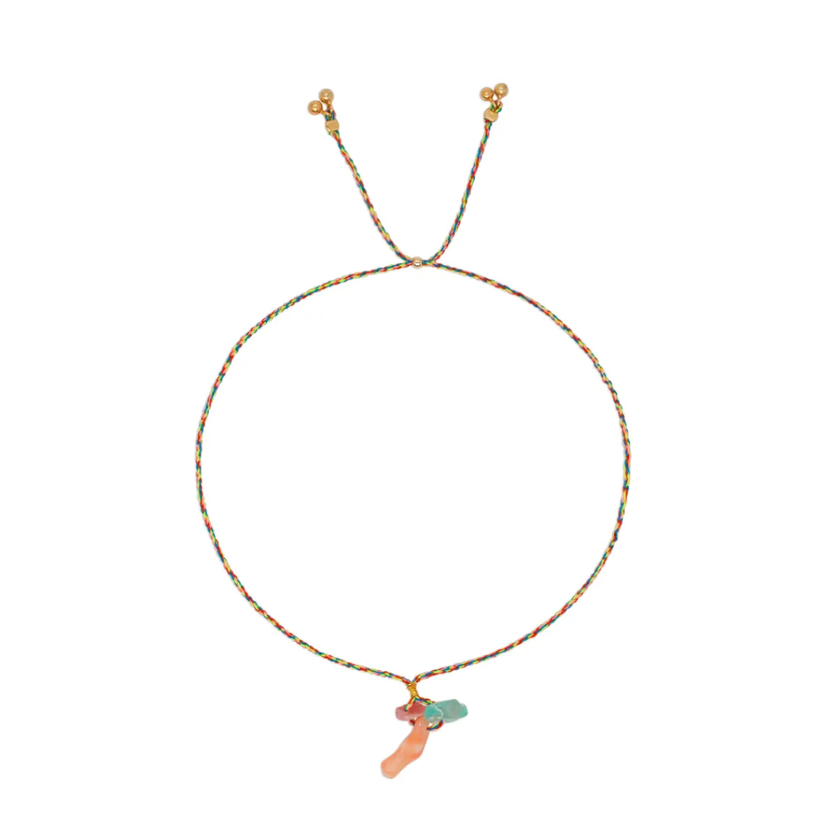 Online Jewel Rocks Scavange Anklet